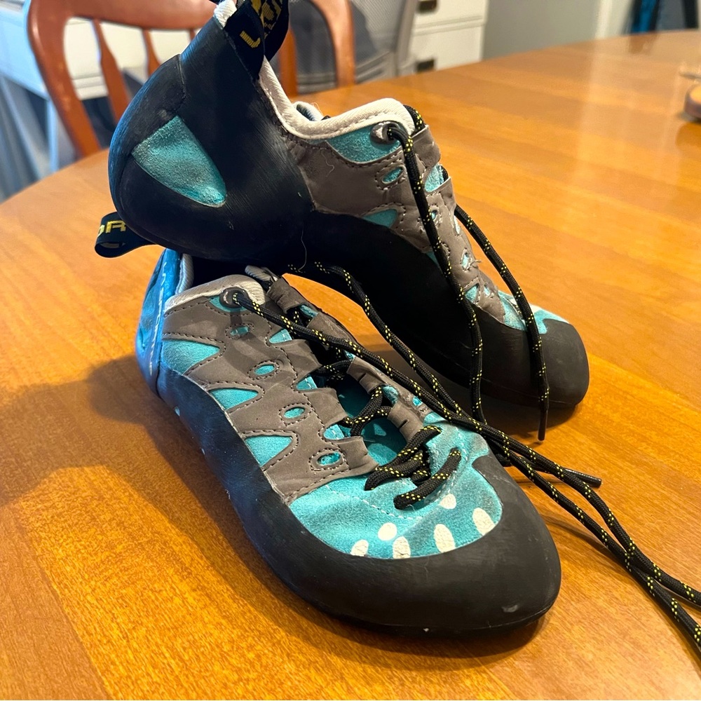 Climbing shoes